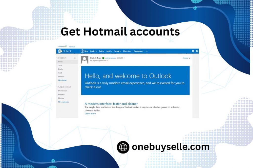 Buy Hotmail Accounts Online – Trusted Email Accounts Store | OneBuySelle